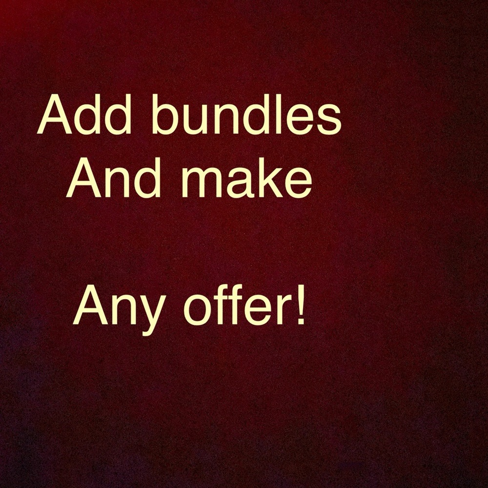 Stylish Red and Black offer